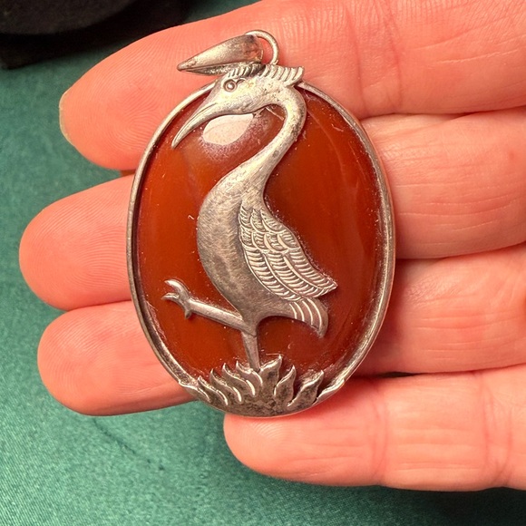 Bundle of Orange Stone Pendant‎ Set - Picture 2 of 7